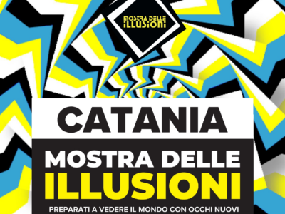 Locandina Mostra delle illusioni